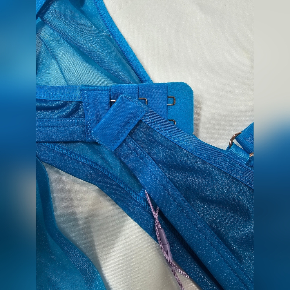 NWT Savage X Fenty Set Blue - Picture 5 of 9